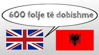 600 folje të dobishme - Anglisht + Shqip - (folës amtar)