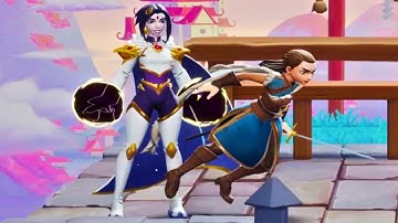 MultiVersus - Raven and Arya Stark Unique Interactions HD