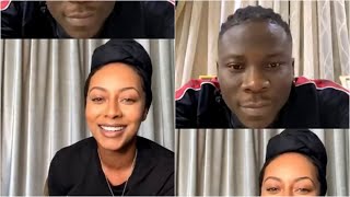 FULL VIDEO of #Stonebwoy and Keri Hilson live video on Instagram ❣️💥💥💥