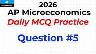 AP Microeconomics Daily MCQ Practice | Question #5: Diminishing Marginal Returns | Think Econ