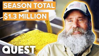 Ken Kerr's Summer Season Yields $1.3 Million Worth of Gold | Gold Divers by Quest TV 10,003 views 4 weeks ago 9 minutes, 58 seconds