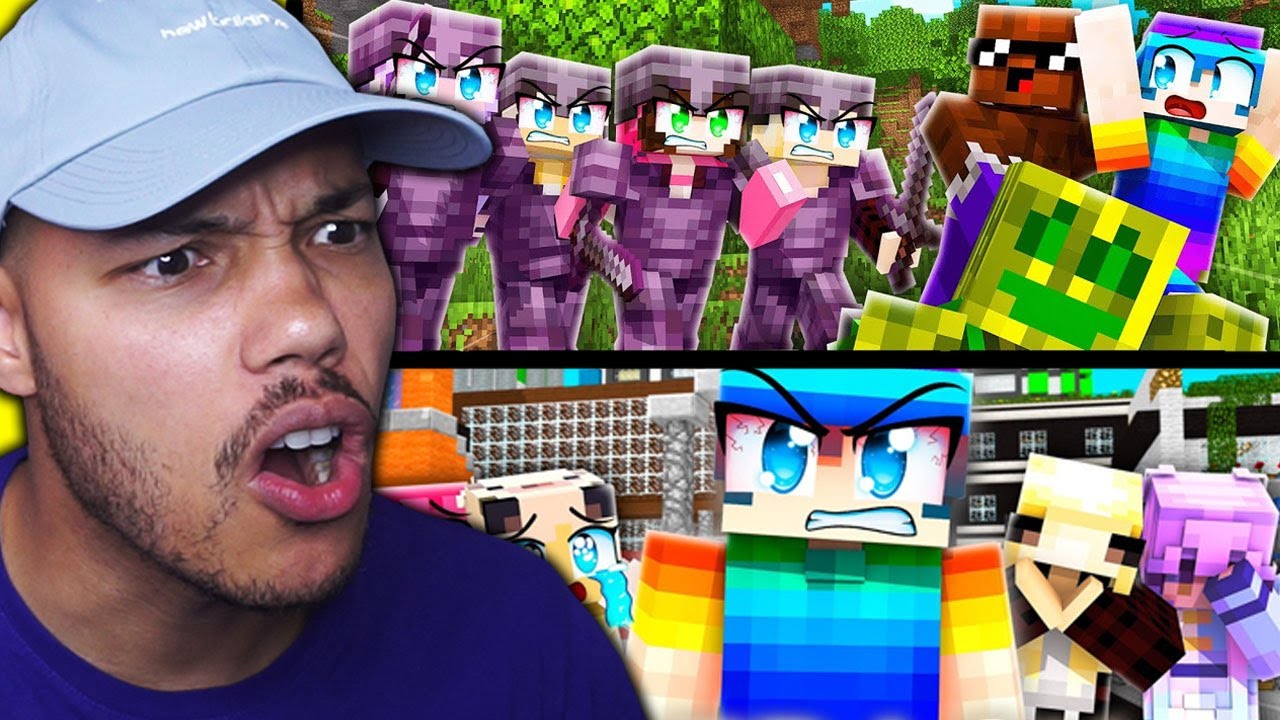 ich REAGIERE auf PRANK SISTERS und SKULLHUNTER DISSTRACK! (Minecraft Evolution)