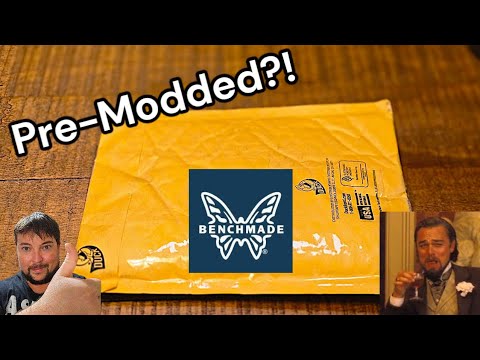 A New Benchmade?! Unboxing A Benchmade Thats Already Had A Make Over!????