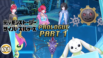 Digimon Story: Cyber Sleuth - Walkthrough Part 1 ~ PROLOGUE [Cyberspace EDEN]