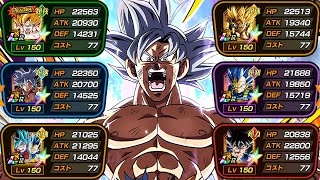 UPGRADED POWERFUL COMEBACK TEAM SHOWCASE! Dragon Ball Z Dokkan Battle