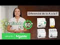 El interruptor diferencial &ldquo;de la A a la B y la F"