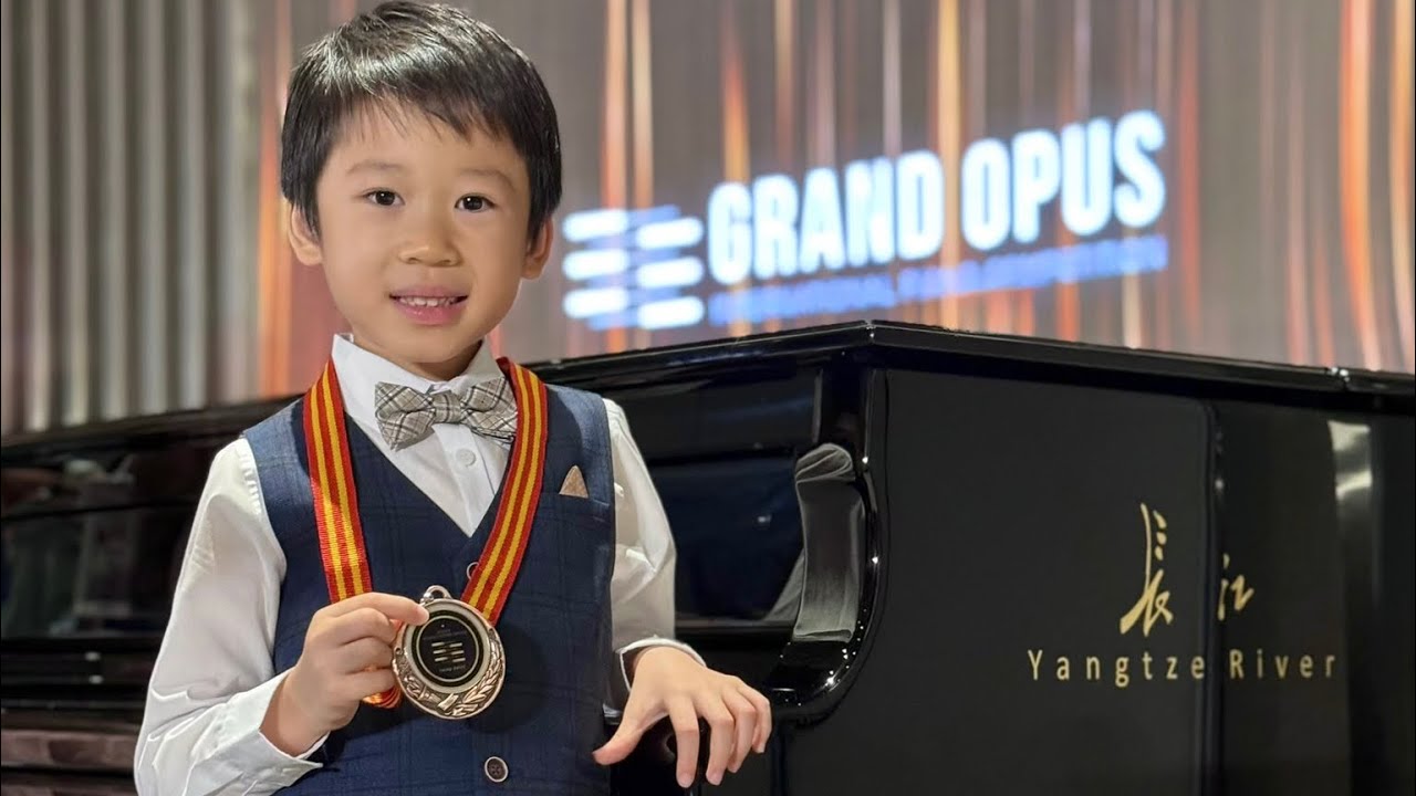 First Performance 🎹Theodore’s first performance with a full orchestra 🎻🎺🎶 - YouTube