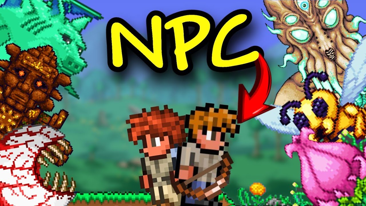 Can You Beat MASTER MODE Terraria as an NPC? YouTube