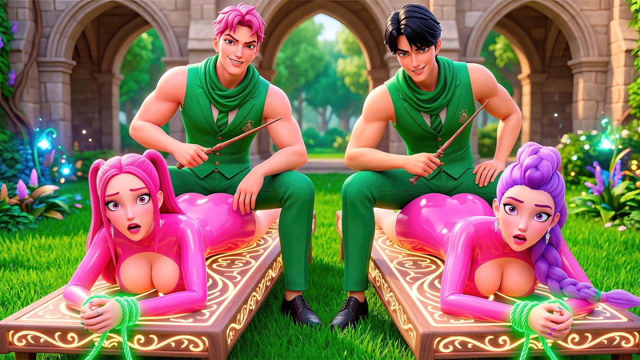 🤫 Wizards Jinu & Abby Used FORBIDDEN Magic On Rumi & Mira… And Then Did THIS! 💥 | KPOP Demon Hunters