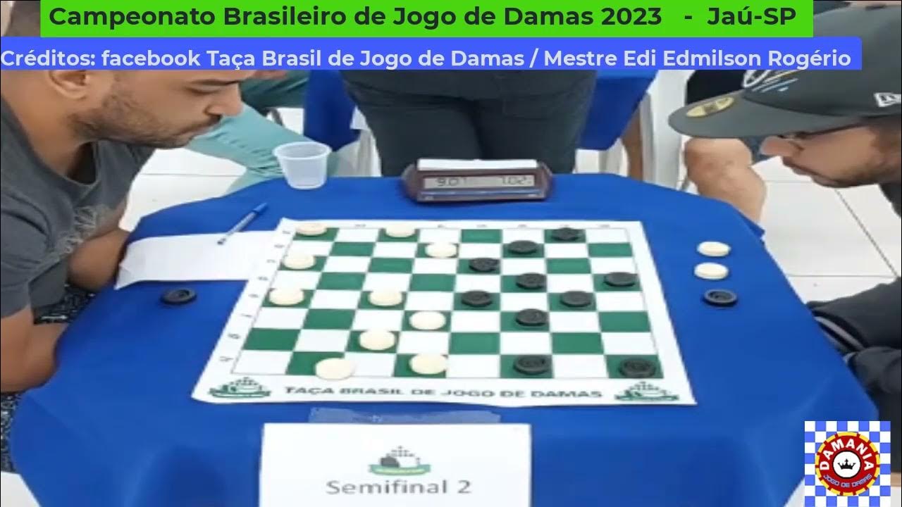 🔴LIVE: CAMPEONATO BRASILEIRO DE JOGO DE DAMAS-2022 