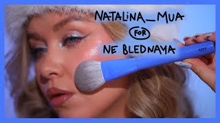 МОЯ КОЛЛАБОРАЦИЯ С Ne Blednaya BY GEV MUA 💙❄️🐻‍❄️🐻‍❄️