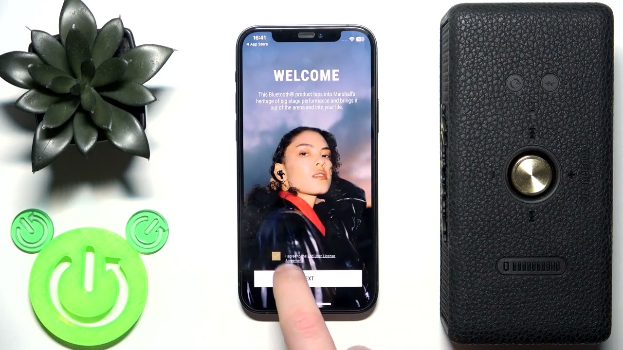 MARSHALL Emberton III – iPhone पर ऐप कैसे इंस्टॉल और सेट करें