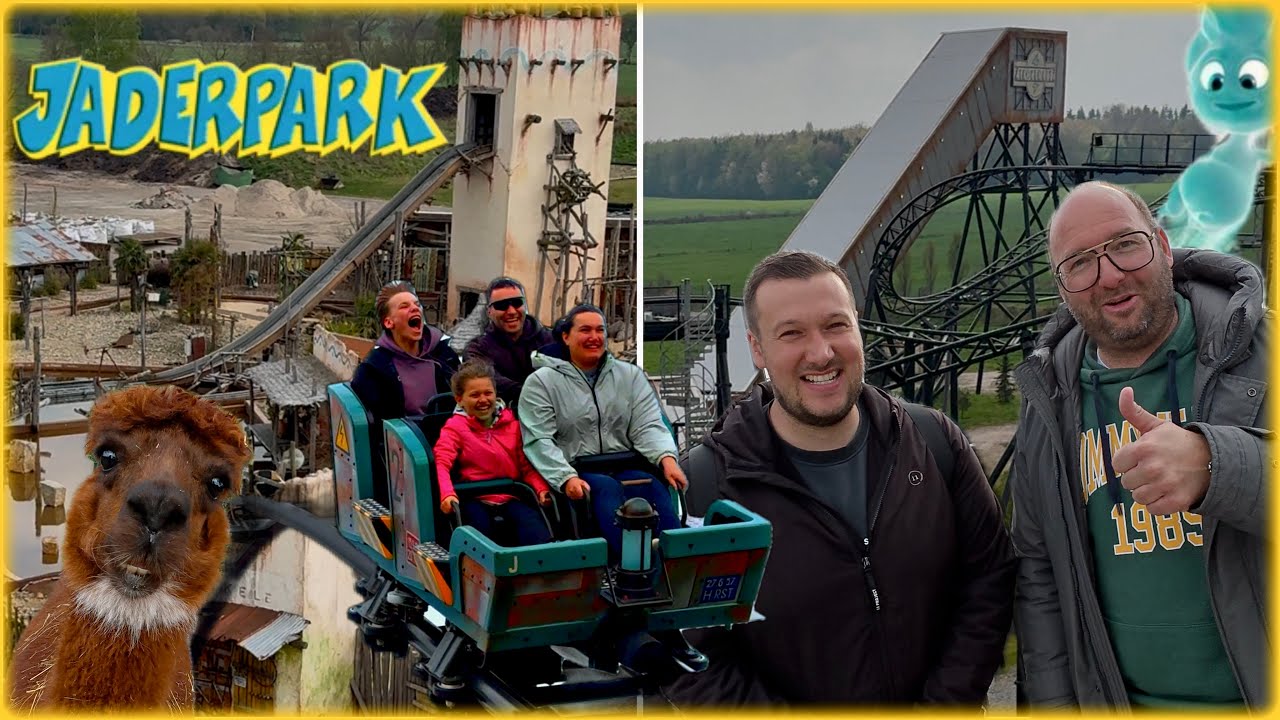 JADERPARK 2025 -Kleiner PARK, GRANDIOSE Attraktionen für die GANZE FAMILIE! |Parkfan95 Videoblog|