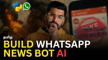 𝐁𝐮𝐢𝐥𝐝 Your Own WhatsApp News Bot 𝐏𝐲𝐭𝐡𝐨𝐧 in Tamil