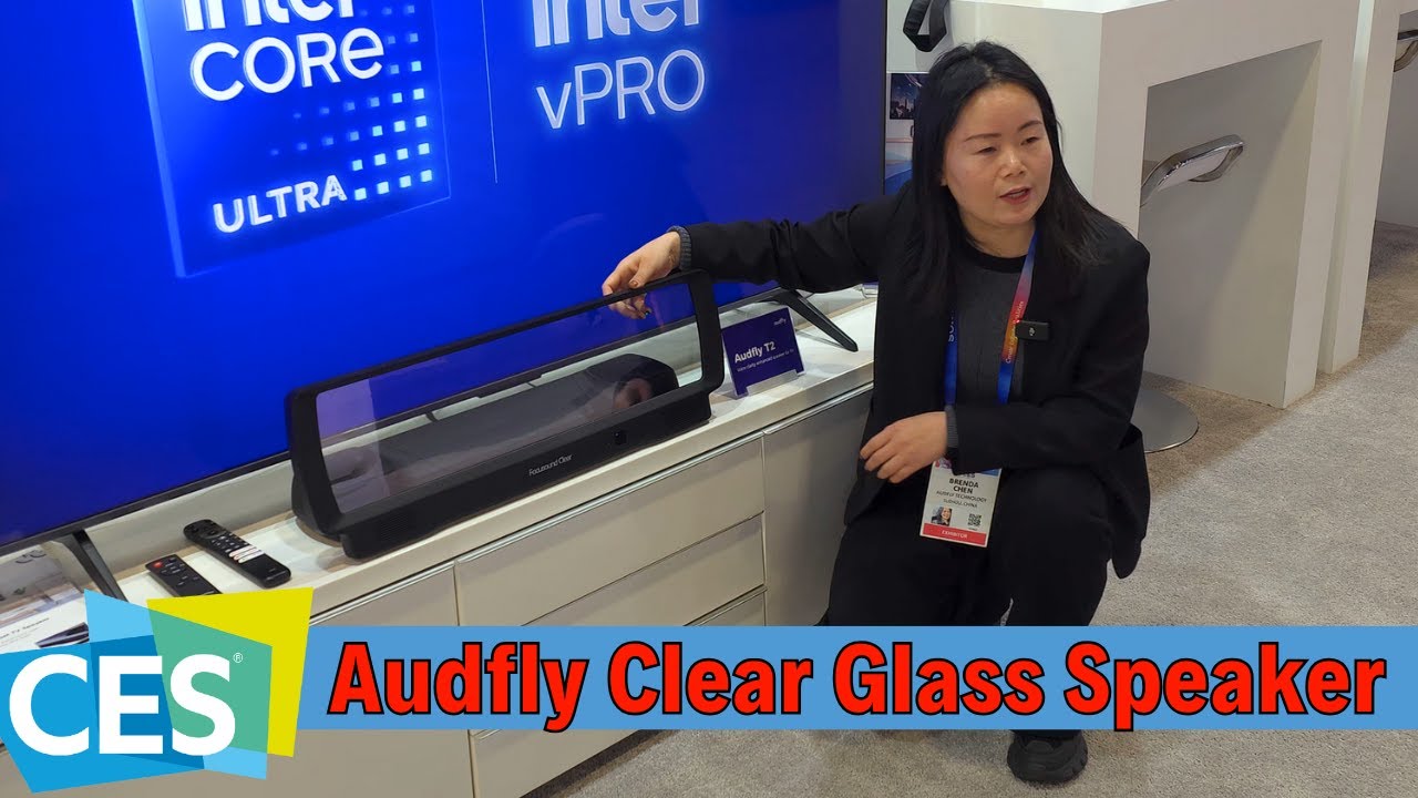 A See-Thru Glass Speaker! : Focusound by Audfly - Sound where you want it!