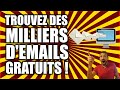 Trouver des milliers demails cibls gratuits avec google