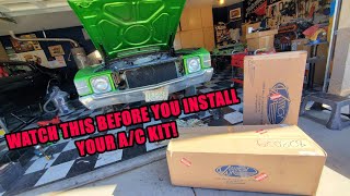 VINTAGE AIR INSTALL PREP! DO'S AND DON'TS!