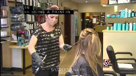 Beaucage's Janelle Parker demonstrating the newest...