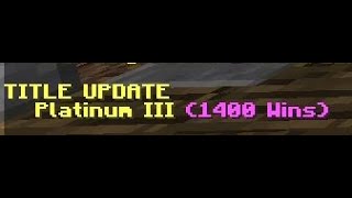Hitting Platinum 3 in MMC...