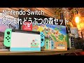 【開封】Nintendo Switchあつまれどうぶつの森セット開封【晩酌】