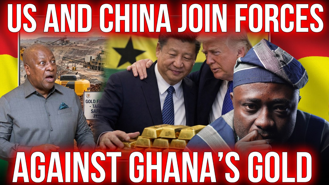 The Controversy behind China & US joining forces against Ghana’s Gold Royalties