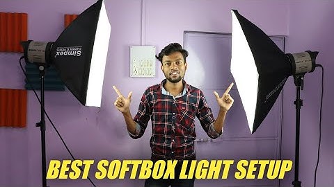 Best Softbox Light Setup For Youtube Videos || Unboxing & Review 🔥