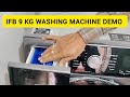 IFB EXECUTIVE MSC 9KG 1400 | IFB EXECUTIVE MSC / MXC 9014 | IFB 9KG Front Load Washing Machine Demo