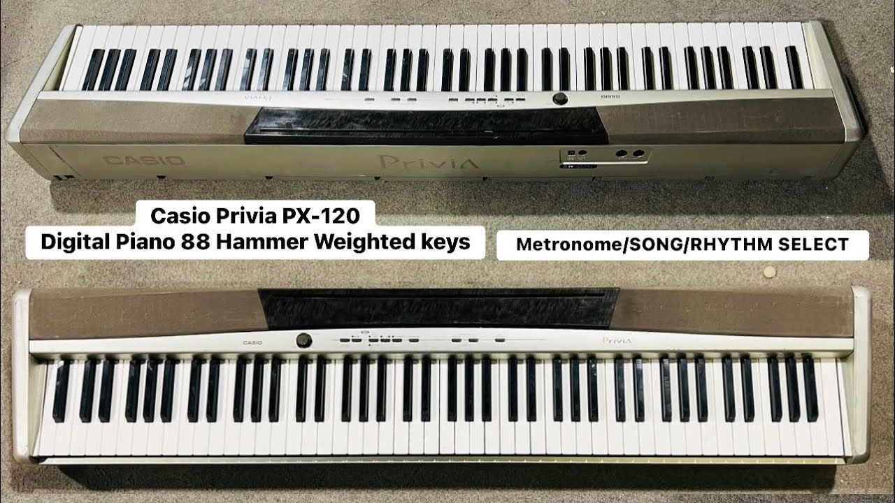 Casio Privia PX-120 Digital Piano 88 Hammer weighted keys