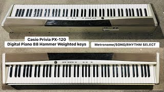 Casio Privia PX-120 Digital Piano 88 Hammer weighted keys