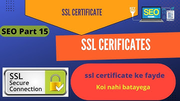 SSL Certificate for Seo | What is SSL Certificate & Its Types | SEO Tutorial