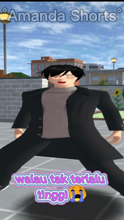 Lagu rambut warna-warni😂 #shorts  sakura school simulator
