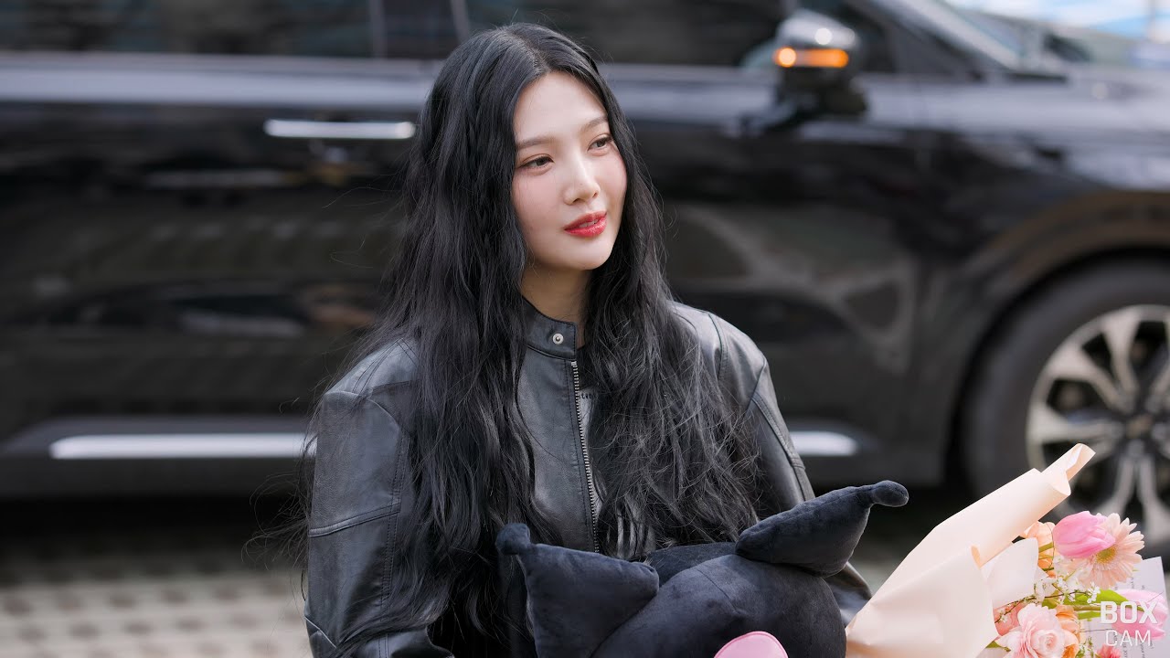 [8K] 240228 2월 마지막 레드벨벳 조이 Joy SBS 동물농장 출근길 직캠 | BOX