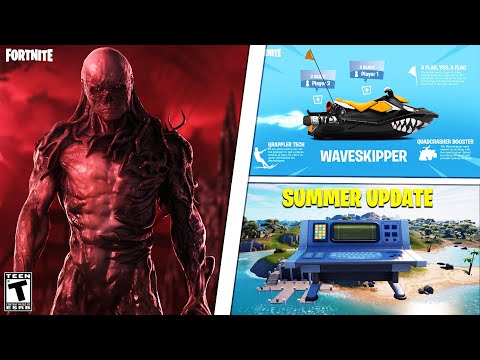 Fortnite x STRANGER THINGS (Juice Wrld, SECRET Portals, Summer Update)