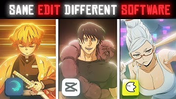 I Edited The SAME Clips on EVERY Editing Software