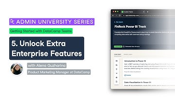 5. Unlock Extra Features with DataCamp Enterprise