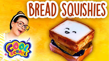 Bread Squishy DIY! How to Make a Squishy! Kawaii DIY | Arts and Crafts with Crafty Carol