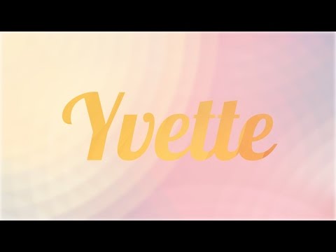 Vídeo: El Significado Del Nombre Yvette (Iveta) (Willow)