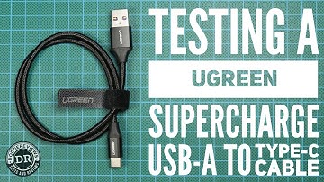UGreen US279 Supercharge USB-A to Type-C cable tested (Discord submission)