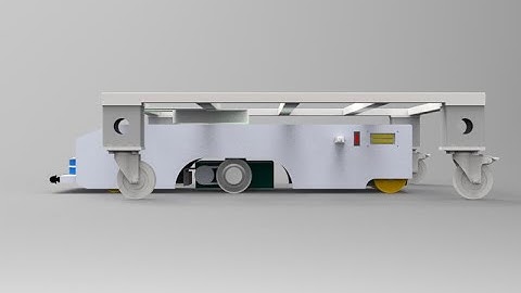 Automation AGV 3d design model detailed
