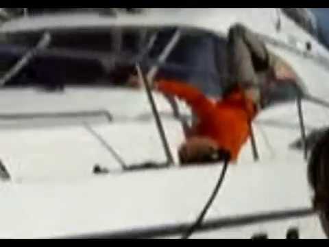 Drunk Kimi Rikknen falling from his Yacht with rare 2nd part! ?