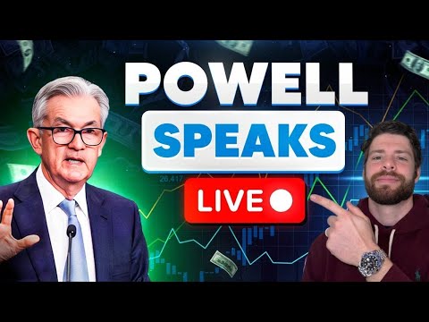 🔴WATCH LIVE: FED JEROME POWELL SPEECH 1:40PM! FOMC CHAIR TALKS ECONOMY