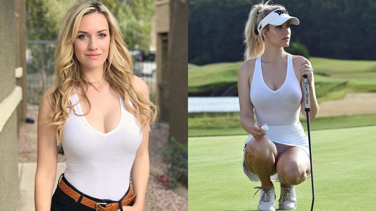 超美女ゴルファー Paige Spiranac ペイジ スピラナック さん 豪快なスイングにクギヅケ 1 Attractive Body Youtube