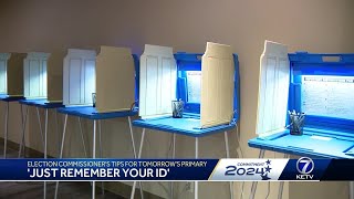 Election commissioner's tips for Nebraska primary