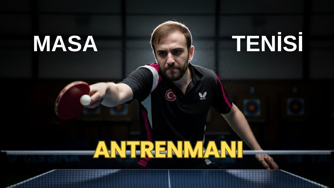 SEVİYE ATLATIYOR! Masa Tenisi Antrenmanı #1 (Kelebek & Büyük 1.1)