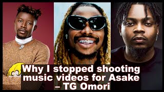 TG Omori explains why he stopped shooting for Asake