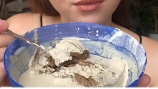 Asmr mukbang by@shelk melk