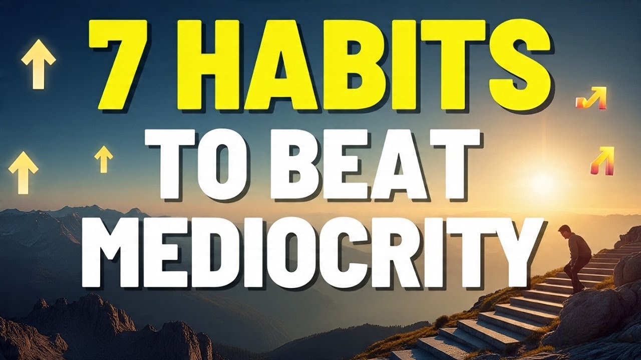 7 Life-Changing Habits to Beat Mediocrity & Achieve an EXTRAORDINARY Life | Book InZ