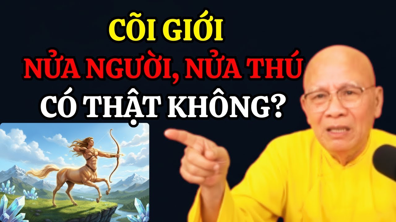 Cõi Giới NỬA NGƯỜI, NỬA THÚ Ở Đâu? Có Thật Không? | Thiền Sư An Lạc Hạnh