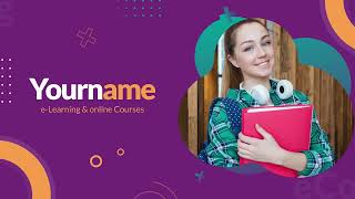 E learning Online Education Promo 4k