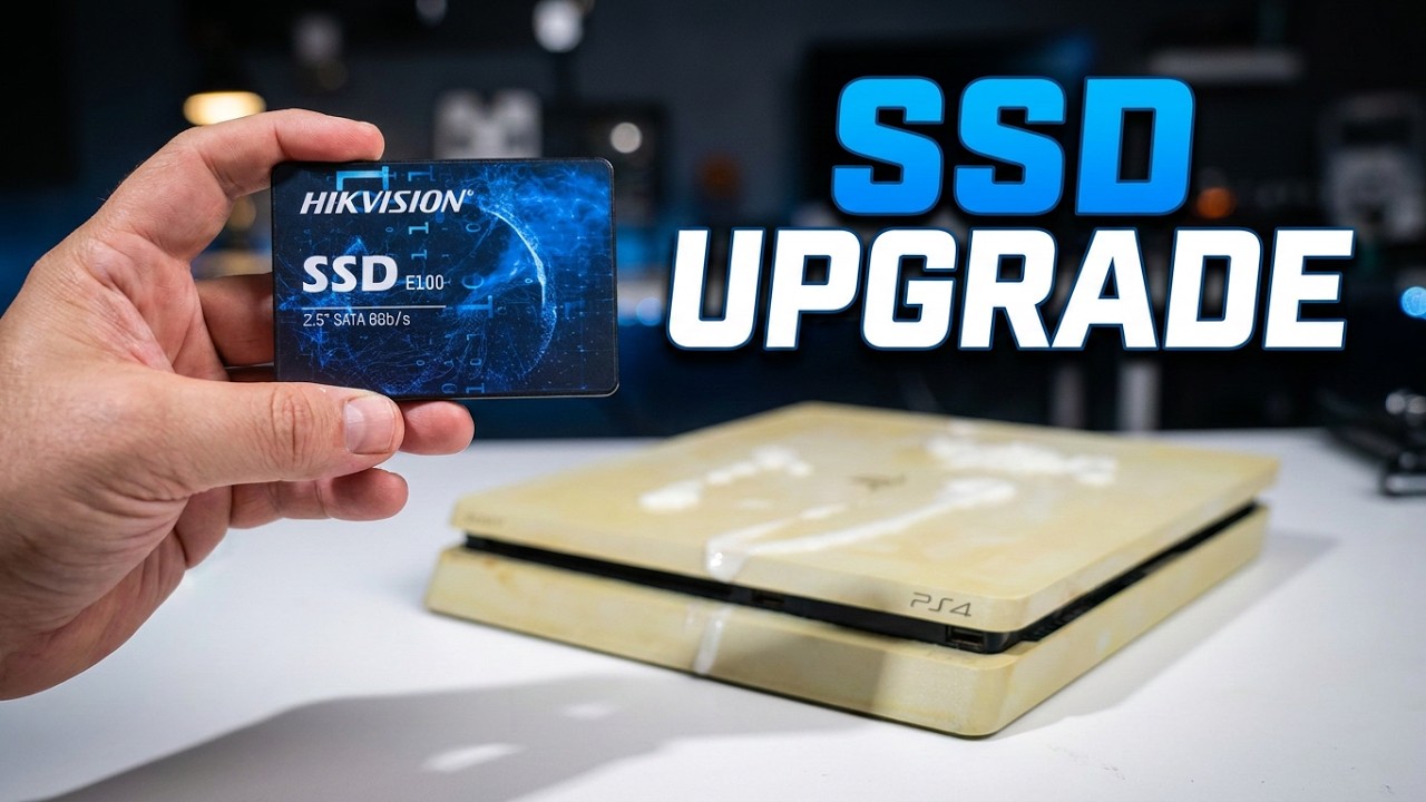 PS4 Restoration & Upgrade PS4 Hard Drive to SSD (Step by Step 2026